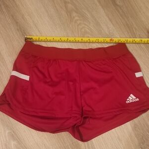 Adidas Women's Red Athletic Shorts